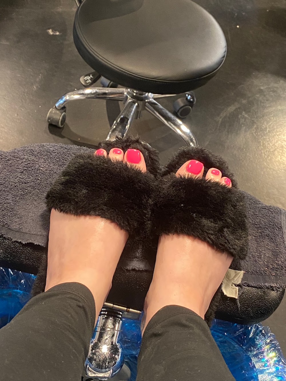 Fresh pedicure at The Nailspot