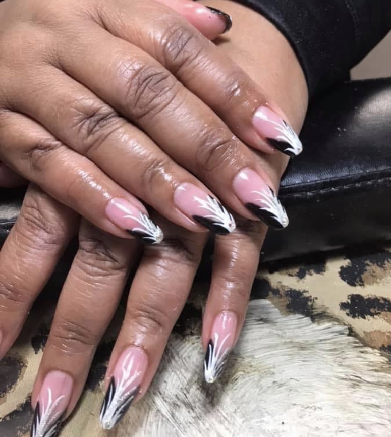 Custom nail art at The Nailspot